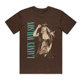 Lainey Wilson - Hat Tip - Dark Brown T-shirt